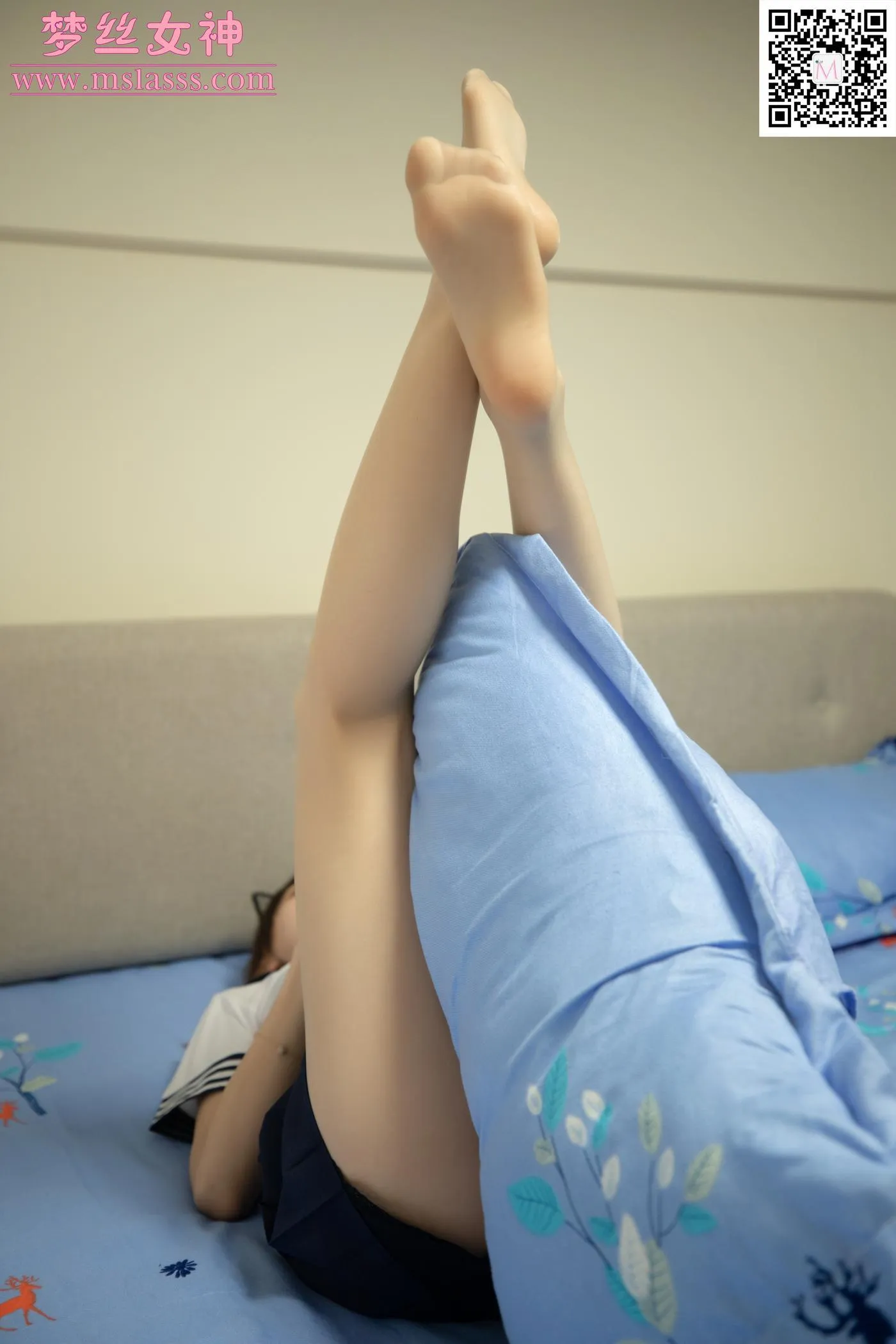 [MSLASS梦丝女神] 2020.06.08 NO.114 晓晓5 起床的少女 [64P]插图2